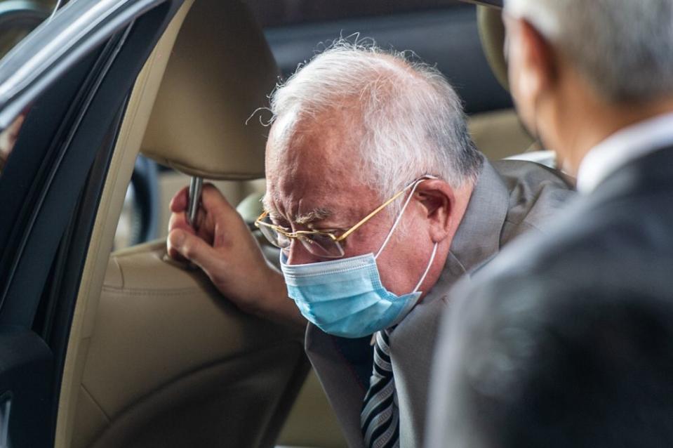 Former prime minister Datuk Seri Najib Razak would be able to hold on to his parliamentary seat Pekan despite his status as a person convicted for crimes in court. ― Picture by Shafwan Zaidon