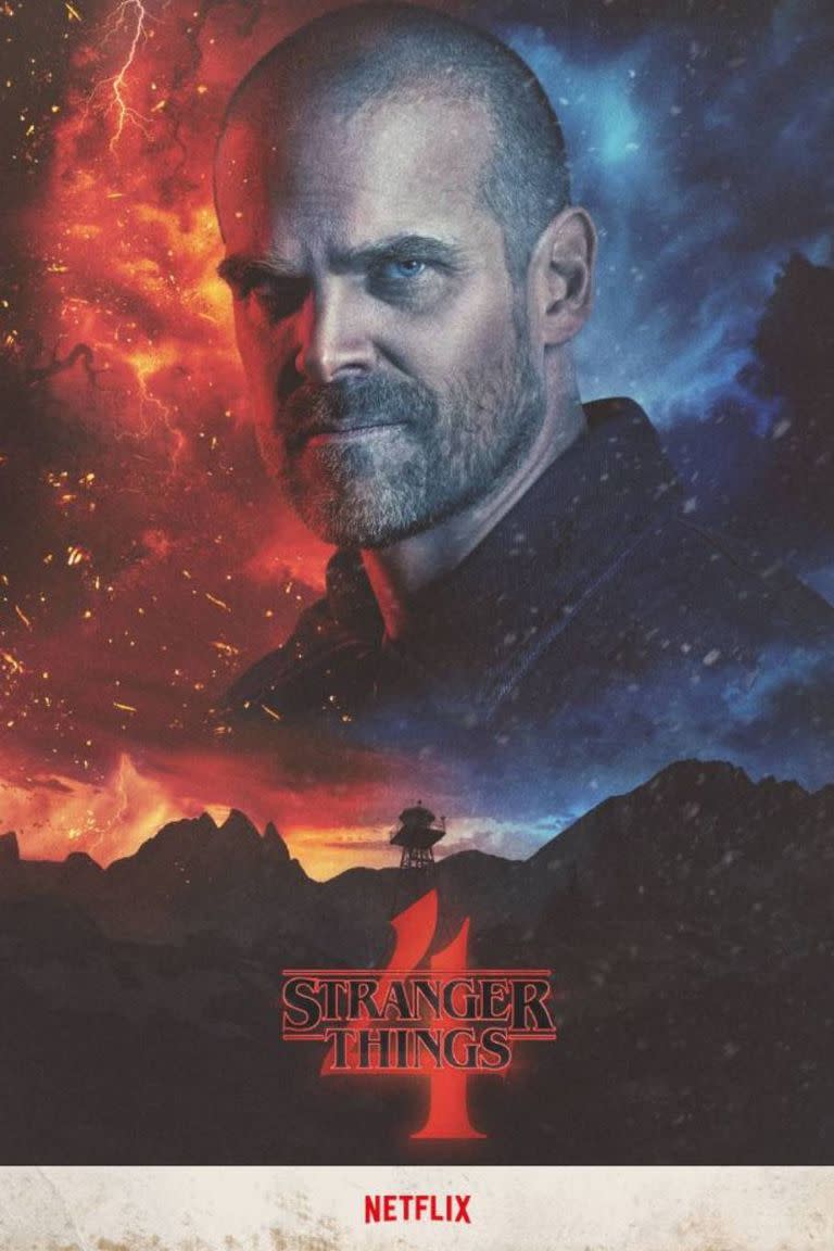 El lunes, Netflix sacó el póster de Jim Hopper, otro de los personajes que serán vitales en la cuarta temporada de Stranger Things