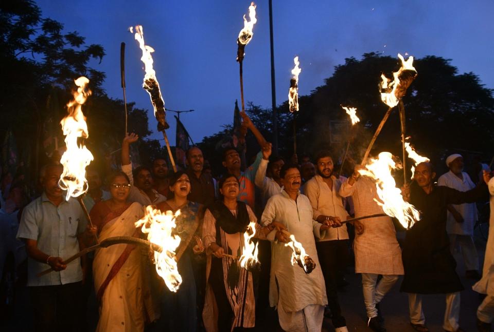 India fuel strike