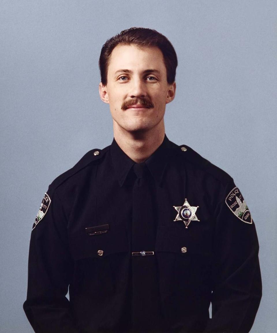 Mark Stall served three years with the Boise Police Department before his death.