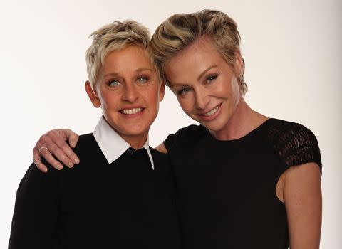 Ellen and Aussie partner Portia De Rossi are headed Down Under. Photo: Getty Images.