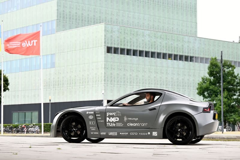 CO2-capturing concept car ZEM by student team TUecomotive