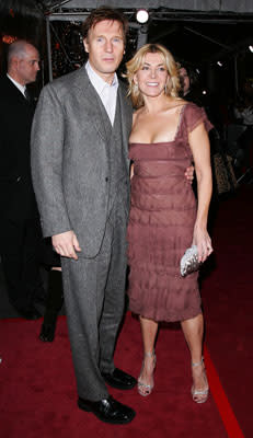 Liam Neeson and Natasha Richardson at the New York Premiere of DreamWorks Pictures' and Paramount Pictures' Dreamgirls