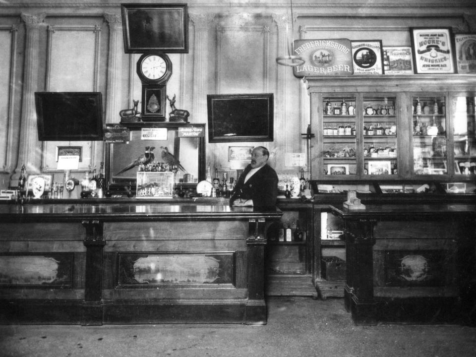 Bartender in Saloon - Late 19th Century