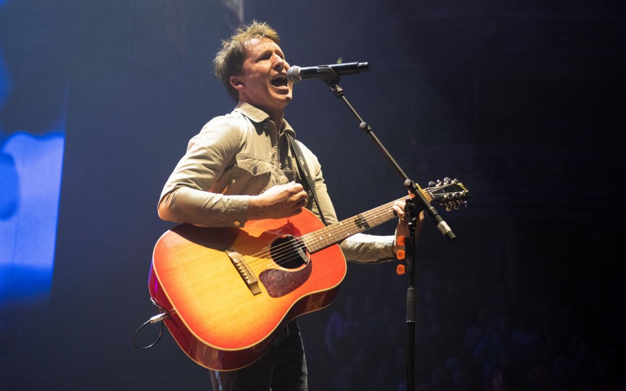 James Blunt at the Royal Albert Hall