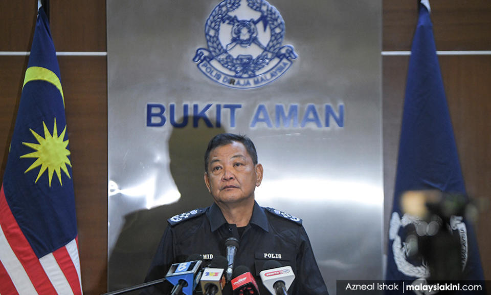 IGP calls out 'traitors' in blue, 34 officers linked to 'Geng Nicky'