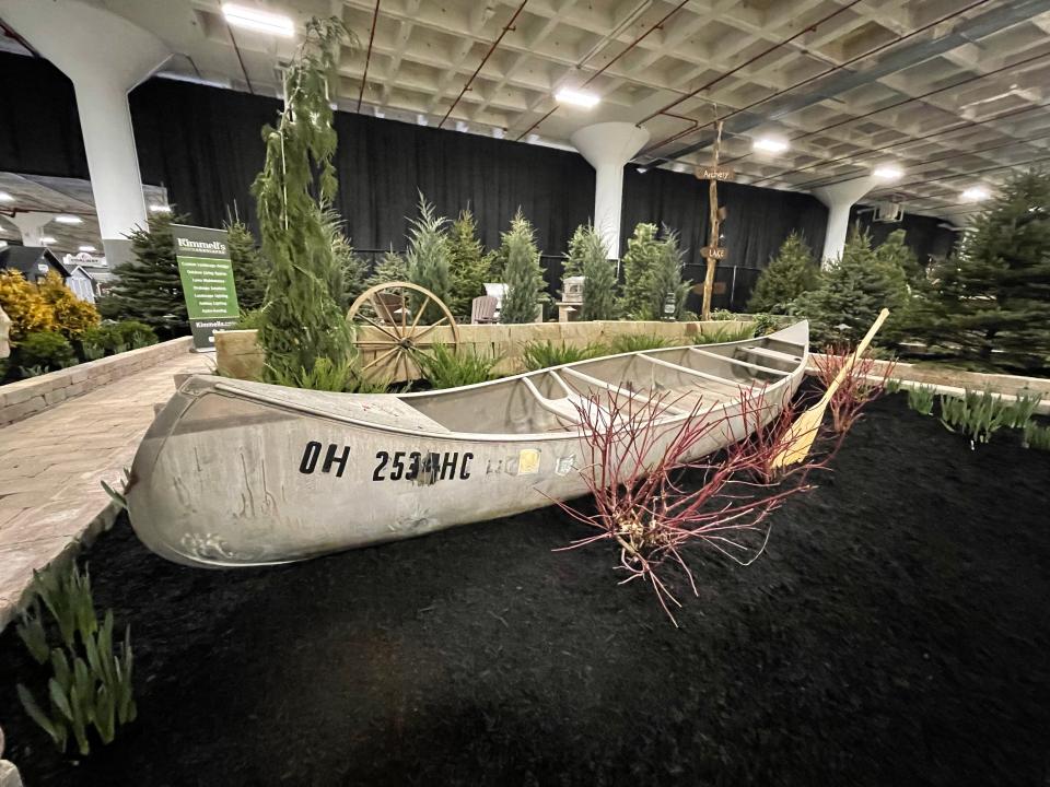 Wooster-based Kimmell's Premier Landscape recreated Camp Crystal Lake for its showcase garden at this year's Great Big Home + Garden show in Cleveland.