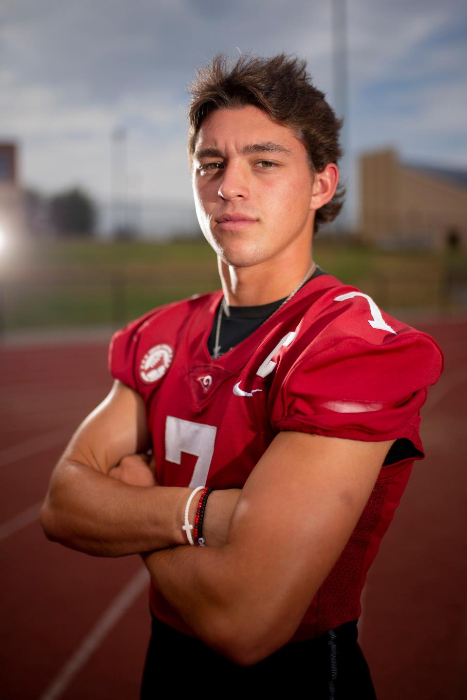 Cole Adams is No. 5 on The Oklahoman’s 2023 Super 30 rankings for the state’s top high school football recruits. He is committed to Alabama.