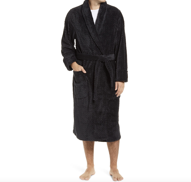 Plush Jacquard Robe