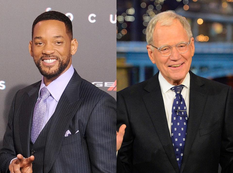 Will Smith, David Letterman