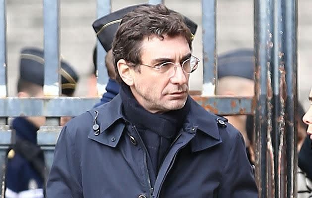 Jean-David leaves the courthouse separately. Source: Splash News