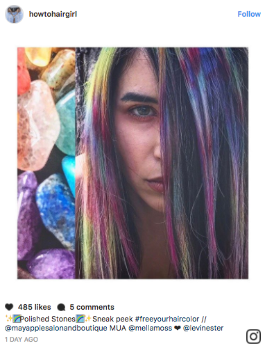 Roxie Jane Hunt's hair designs are taking Instagram by storm.