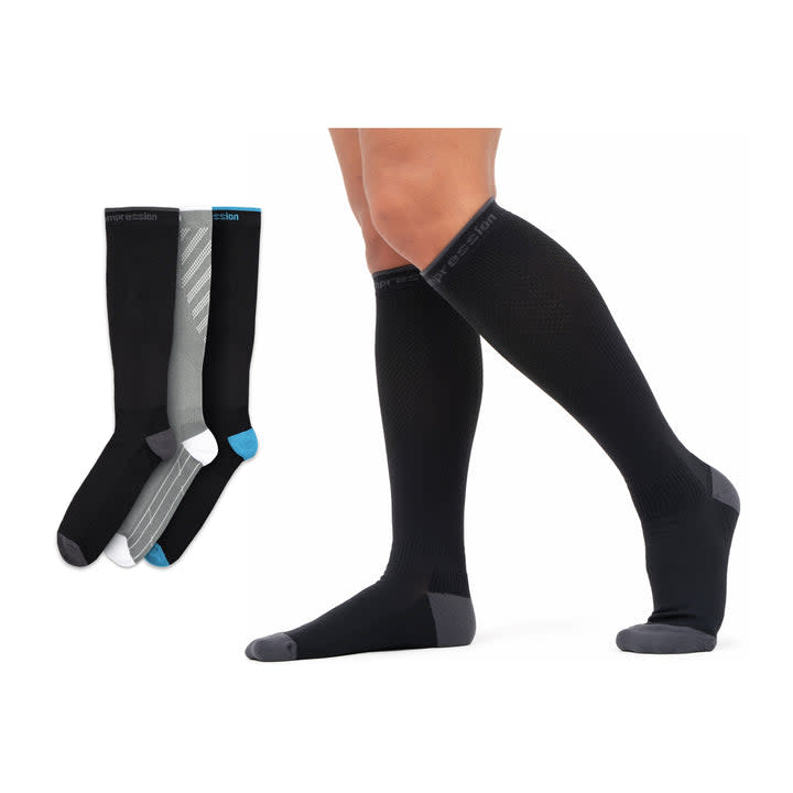 <p><a href="https://go.redirectingat.com?id=74968X1596630&url=https%3A%2F%2Fwww.coppercompression.com%2Fproducts%2Fcopper-compression-powerknit-knee-high-socks-3-pairs%3Fvariant%3D41785860260020&sref=https%3A%2F%2Fwww.bestproducts.com%2Ffashion%2Faccessories%2Fg46058554%2Fcompression-socks%2F" rel="nofollow noopener" target="_blank" data-ylk="slk:Shop Now;elm:context_link;itc:0;sec:content-canvas" class="link ">Shop Now</a></p><p>Powerknit Knee-High Socks</p><p>coppercompression.com</p><p>$19.50</p>