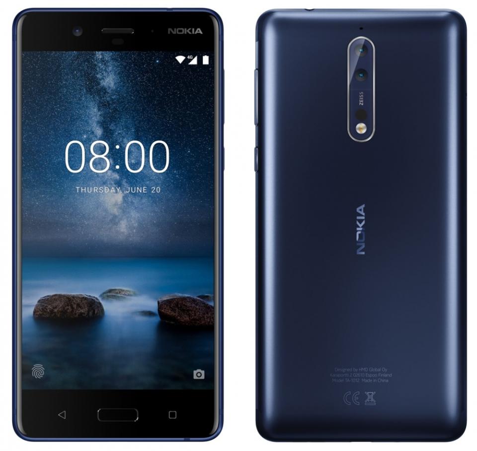 ▲ Nokia 8。（Source：@evleaks）