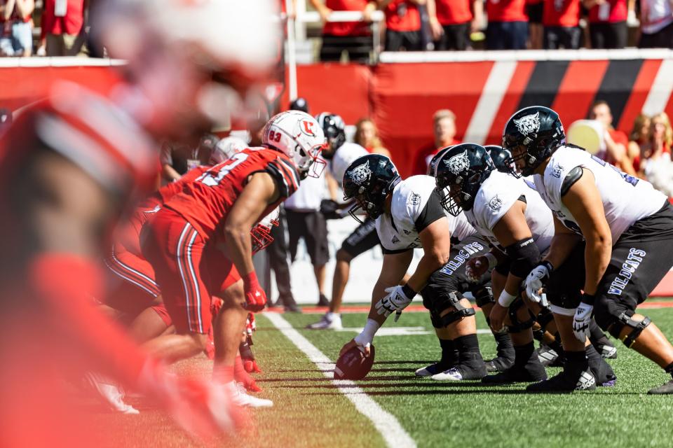 The Utah Utes play football against the Weber State Wildcats at Rice-Eccles Stadium in Salt Lake City on Saturday, Sept. 16, 2023. | Megan Nielsen, Deseret News