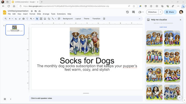 Can Google Bard make a Google Slides presentation?