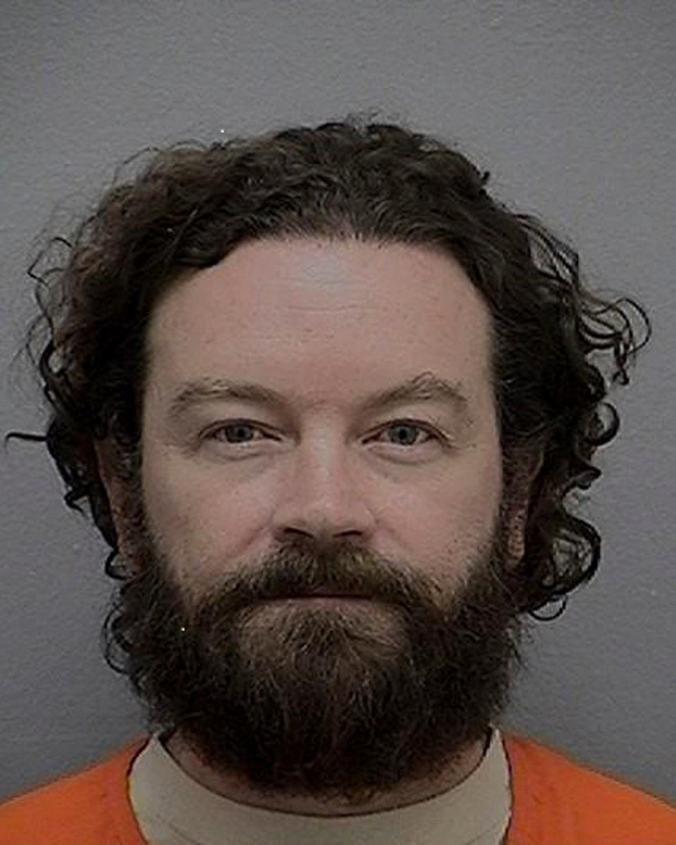 Danny Masterson in his first prison mugshot. The actor was convicted of raping two women (AP)