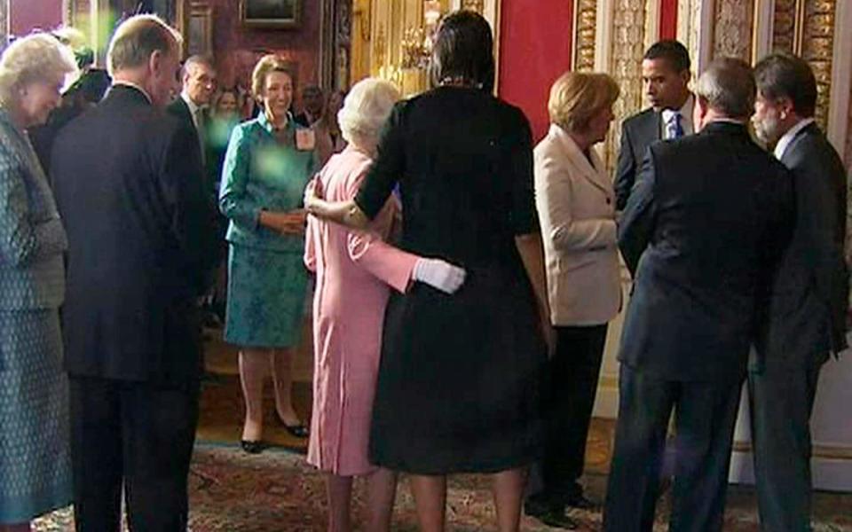 Mrs Obama said she knew the Queen was