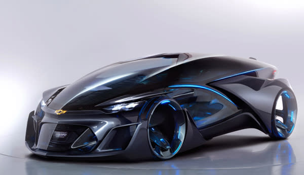 Chevy's Self-Driving Concept Car Blurs Sci-Fi and Reality