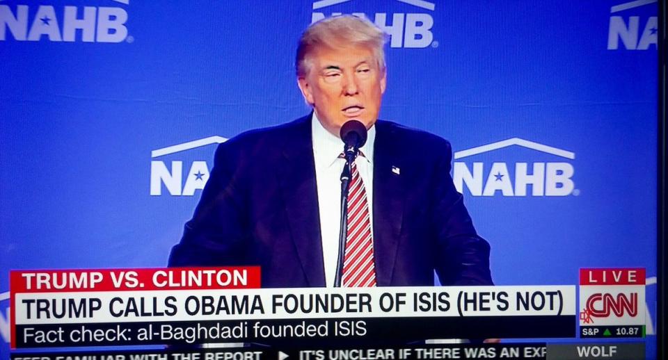 Trump CNN chyron