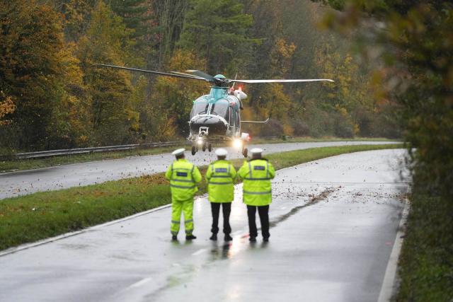 A24 reopens in West Sussex after casualty airlifted to hospital