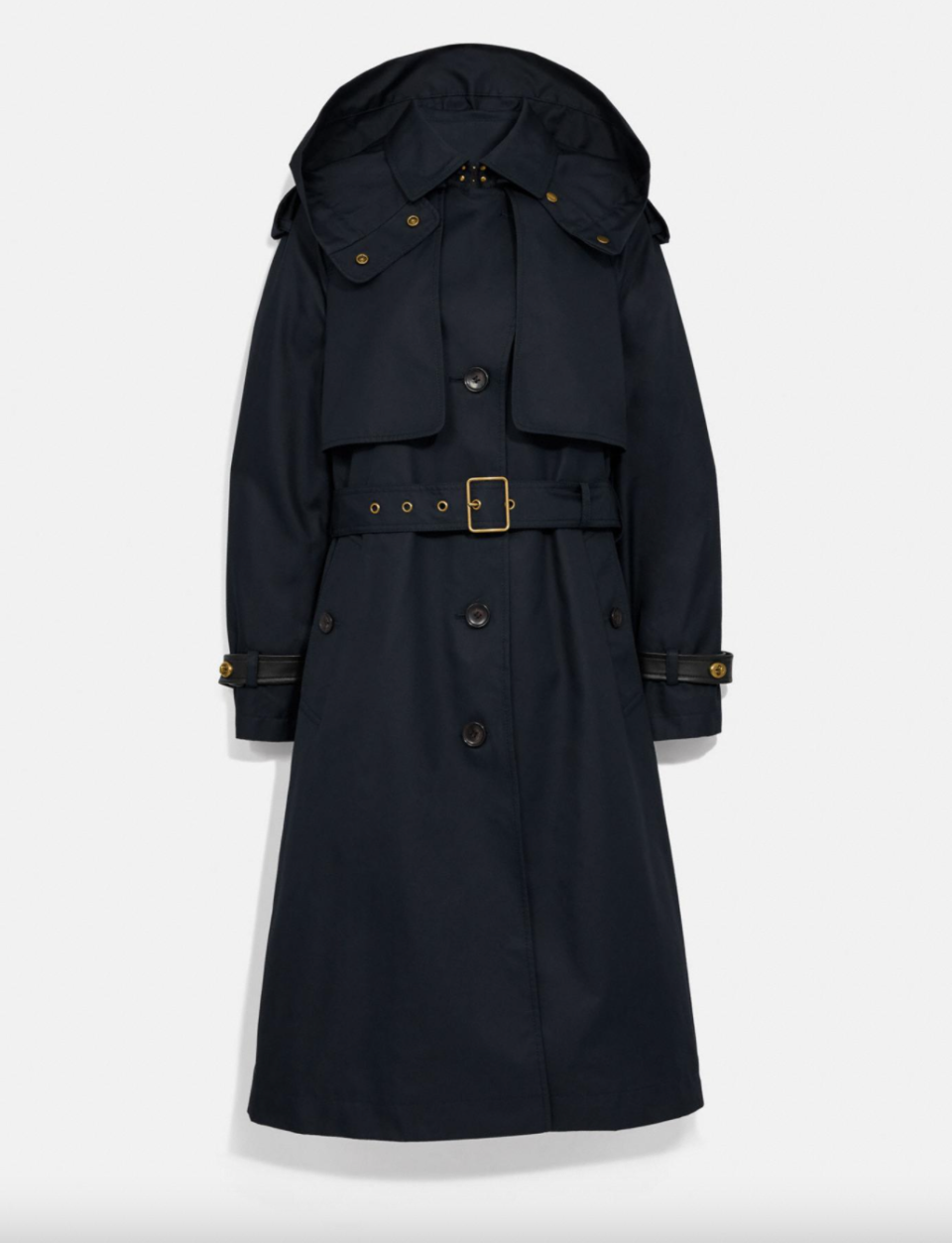 Coach Outlet Hooded Trench (Photo via Coach Outlet)