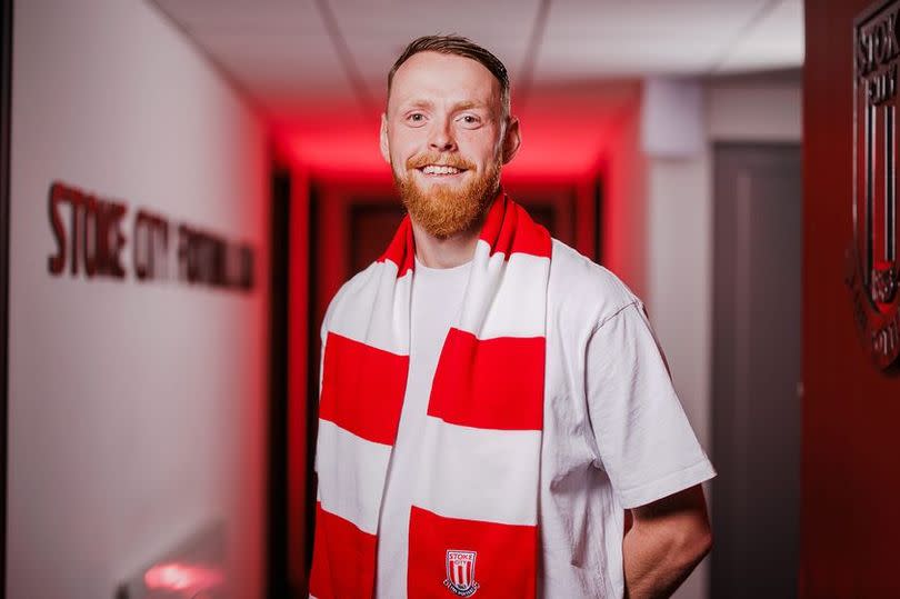 Viktor Johansson is the first Stoke City signing of the summer.