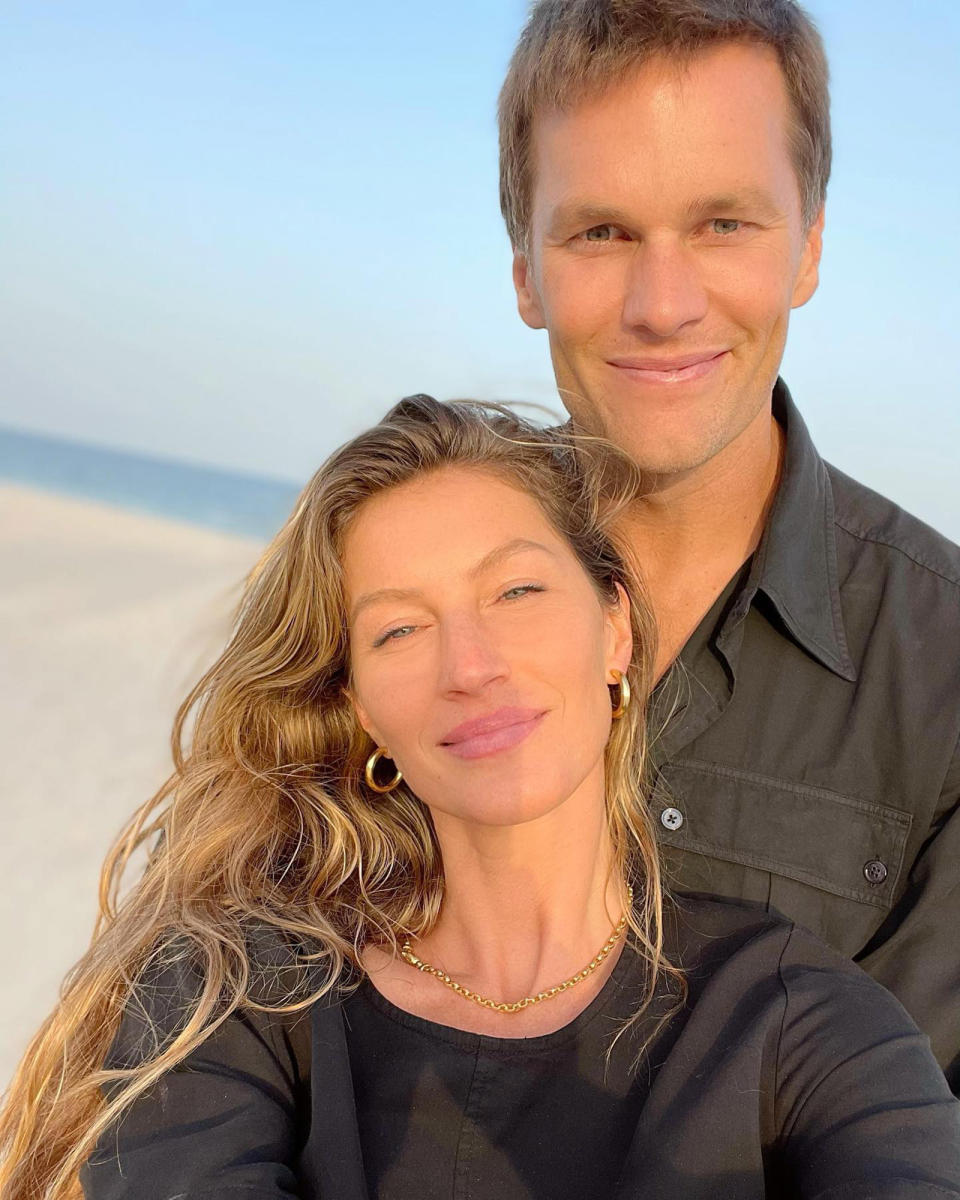 Tom Brady & Gisele Bündchen on Mother's Day 2022