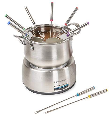 1) HomeCraft Electric Fondue Pot