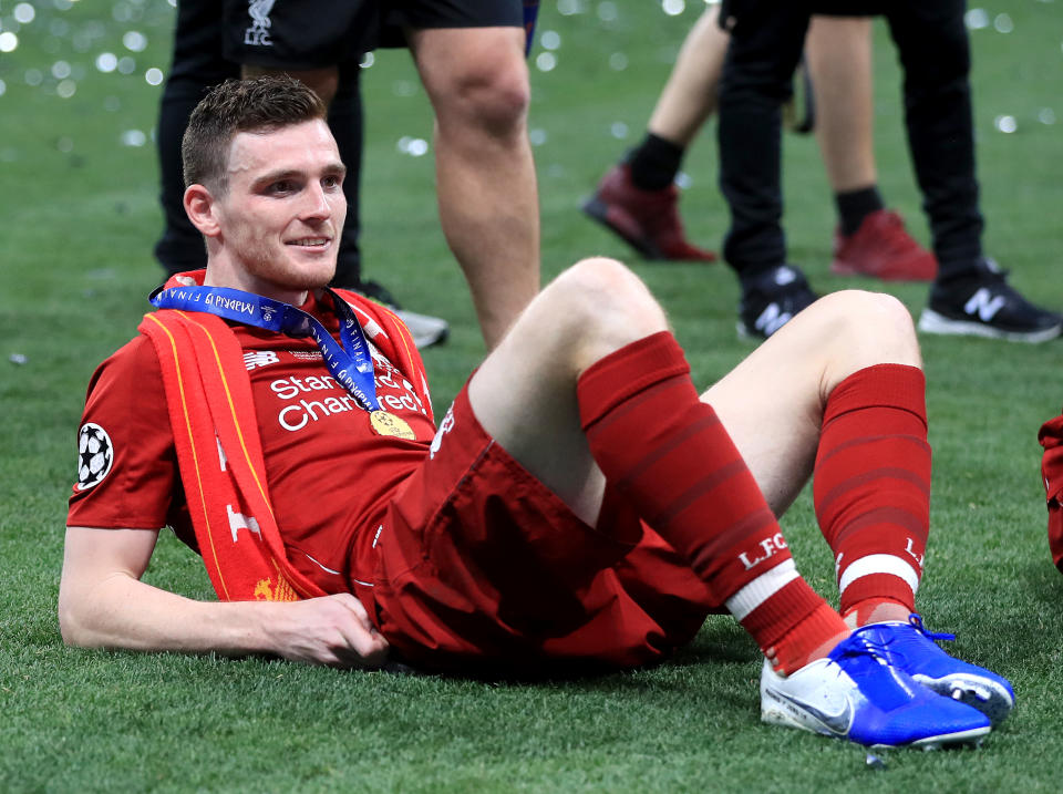 Linksverteidiger: Andrew Robertson (FC Liverpool)