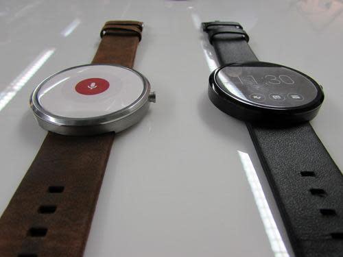 Motorola Moto 360 smartwatches