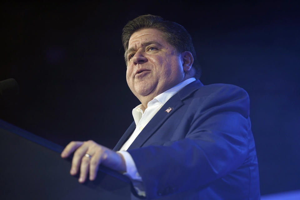 Illinois Gov. JB Pritzker (Evan Vucci / AP)