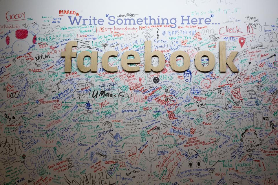 Facebook signature wall