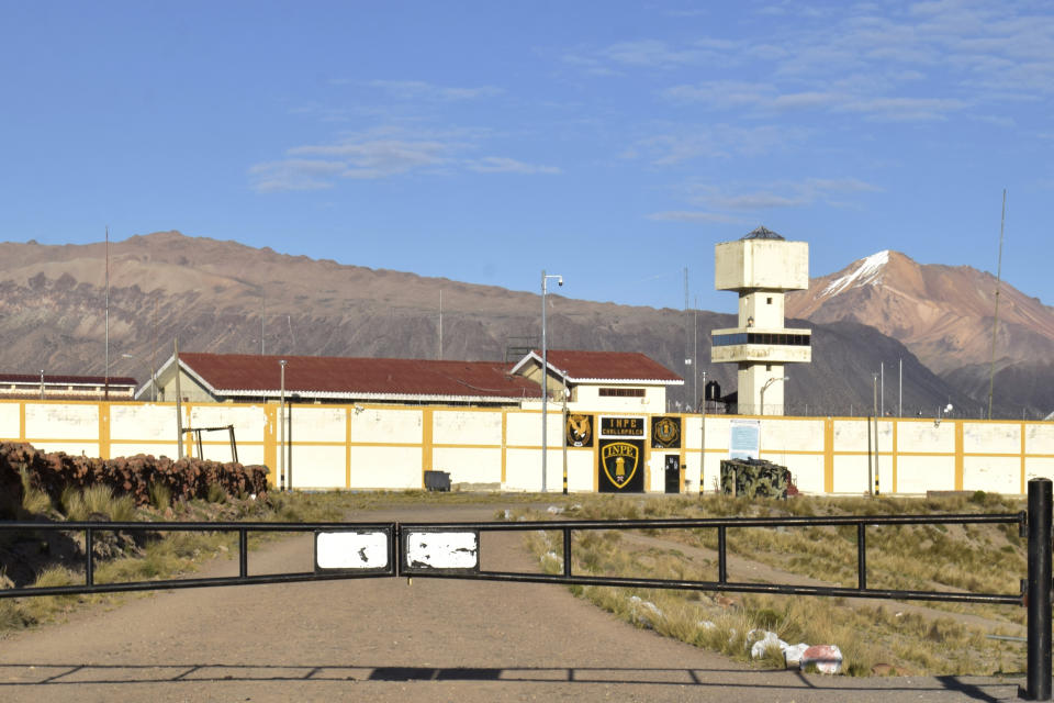 The Challapalca maximum-security prison, where Joran Van der Sloot is serving a 28-year sentence for the murder of Stephany Flores, stands in Tacna, Peru, Friday, May 12, 2023. The chief suspect in the unsolved 2005 disappearance of U.S. student Natalee Holloway is poised to face charges linked to the young woman's vanishing for the first time after the government of Peru authorized his temporary extradition to the U.S. (AP Photo/Elmer Jilaja)