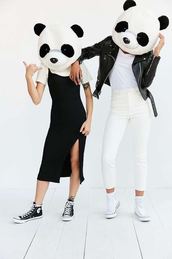 <p>We never even thought of dressing as a panda come Halloween but according to Pinterest, search has increased by 145 percent. You’ll certainly win points for being original.<br><em>[Photo: Pinterest]</em> </p>