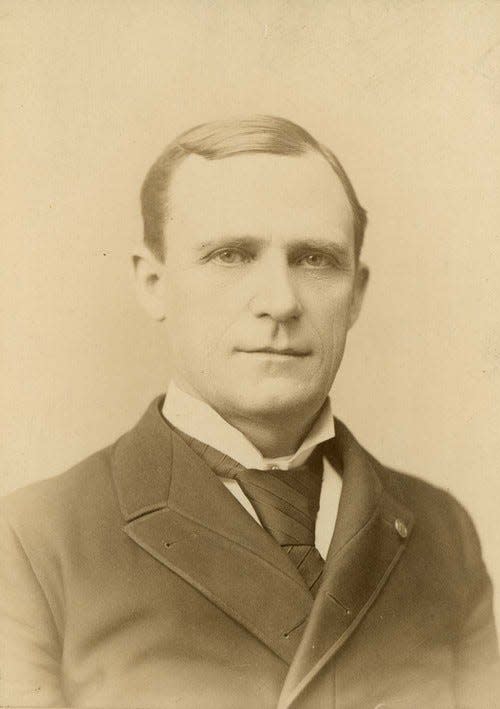 Lyman Humphrey, shown here, was the state's first clean-shaven governor.