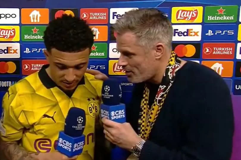 Jamie Carragher interviews Jadon Sancho