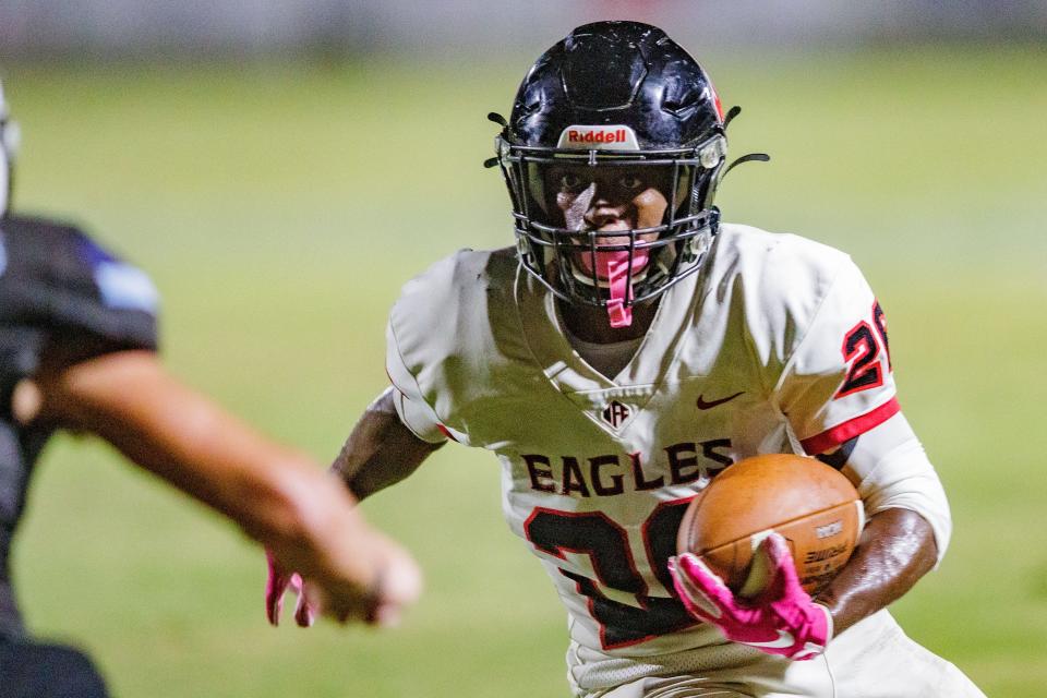 The North Florida Christian Eagles defeated the Maclay Mauraders 20-16 Friday, Oct. 1, 2021.