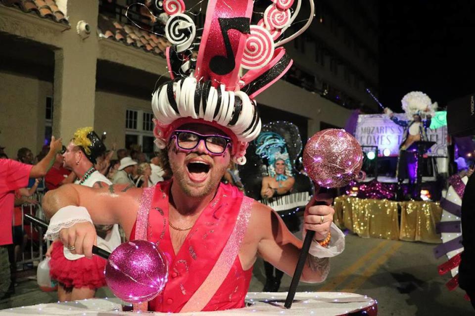 Fantasy Fest is scheduled for every October in Key West.