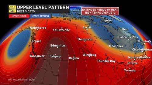 Baron - Extended heat in western Canada