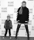 <p>Don’t mess! “My little bodyguard,” the singer called her son Axl, 4, as he accompanied his newly single mama while she promoted her second solo album, <em>Double Dutchess</em>, in New York. “Come at me for taking 11 years on the album.” (Photo: <a rel="nofollow noopener" href="https://www.instagram.com/p/BZfMKRBATvv/?taken-by=fergie" target="_blank" data-ylk="slk:Fergie via Instagram;elm:context_link;itc:0;sec:content-canvas" class="link ">Fergie via Instagram</a>) </p>