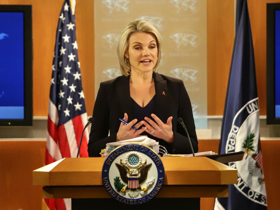 Heather Nauert: Former Fox News reporter picked by Trump as UN ambassador withdraws from role