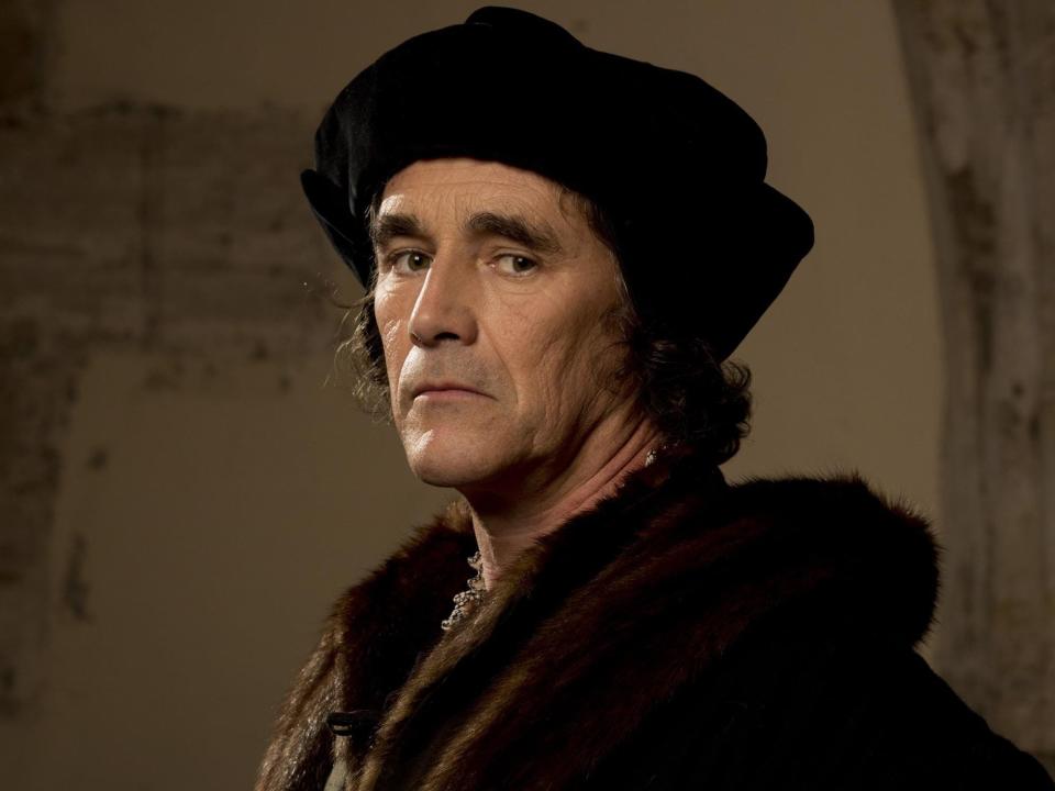 Mark Rylance in Wolf Hall on PBS Masterpiece Theater