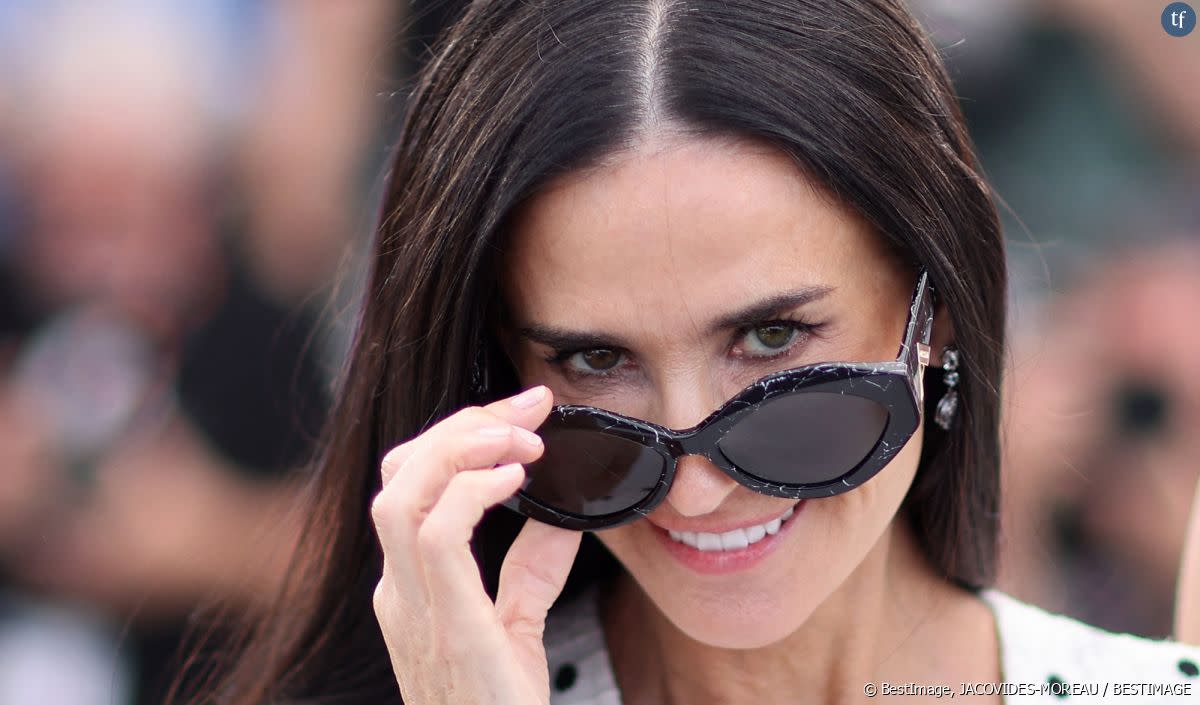 "On est pas anti-mecs, on est anti-imbéciles !" : le tacle féministe de Demi Moore Demi Moore - Photocall du film "The Substance" lors du 77ème Festival International du Film de Cannes le 20 mai 2024. Moreau-Jacovides/Bestimage - BestImage, JACOVIDES-MOREAU / BESTIMAGE