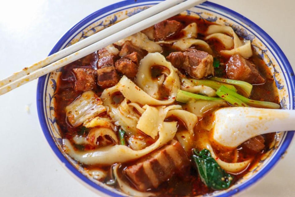 Mala Braised Pork Noodles Soup