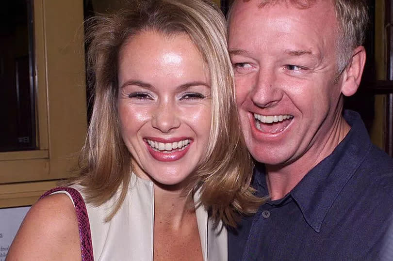 Les and Amanda in happier times