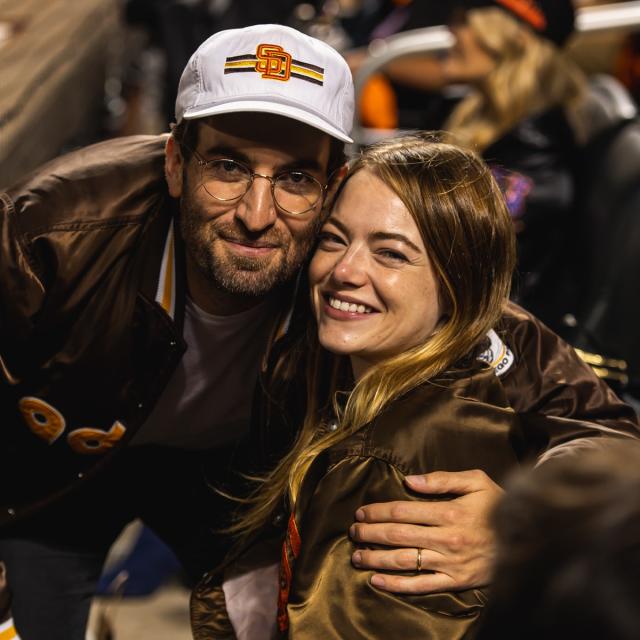 Why Emma Stone and Husband Dave McCary Got Booed at Mets Game