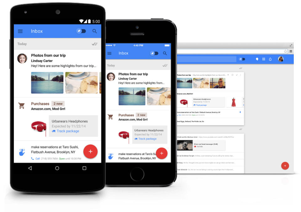 Have you tried the gorgeous email app that Google hopes will someday replace Gmail?