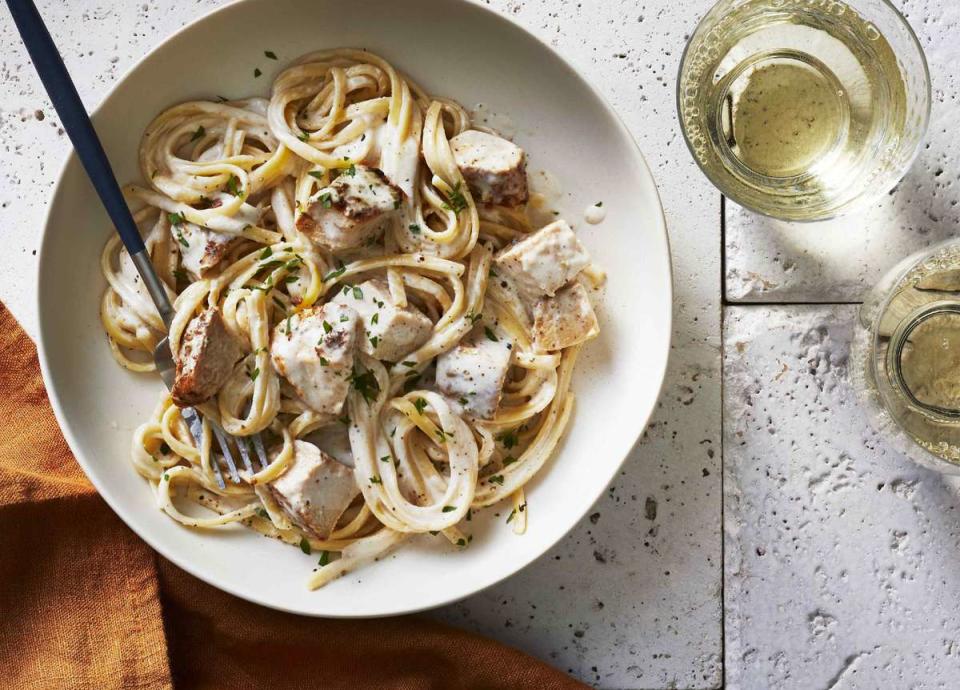 One-Pot Cajun Chicken Alfredo