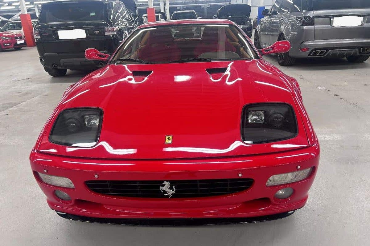 The stolen Ferrari was recovered 28 years after it was stolen  ((Metropolitan Police/PA))